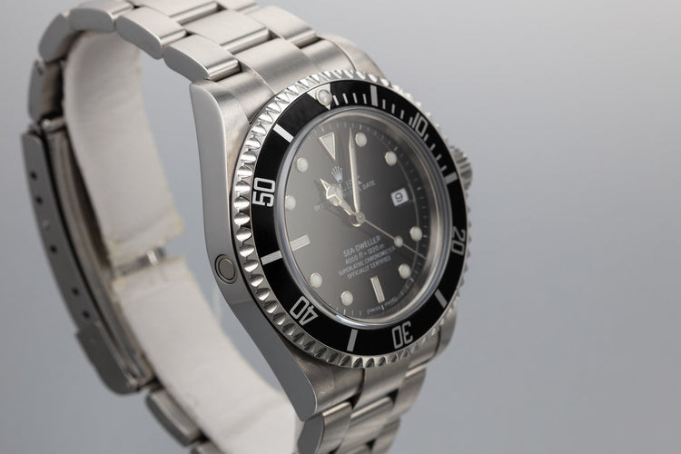 2006 Rolex Sea-Dweller 16600 with Box and Papers