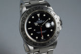 2000 Rolex Explorer II 16570 Black Dial