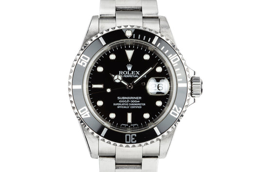 2003 Rolex Submariner 16610