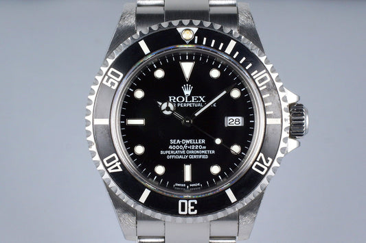 2002 Rolex Sea Dweller 16600