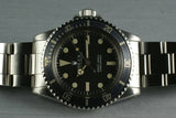 Rolex Submariner 5513 Mark 1 Maxi with Box and Papers
