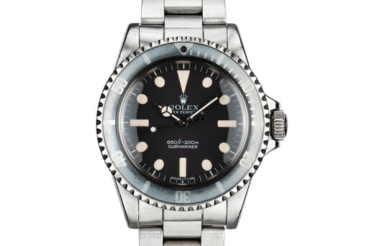1977 Rolex Submariner 5513 with MK I Maxi Dial