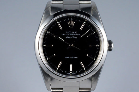 2006 Rolex Air-King 14000M Black Dial