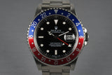 1990 Rolex 16710 GMT II with Box and RSC Papers