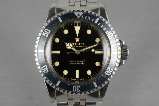 Rolex Submariner 5513 with Bart Simpson GILT Dial