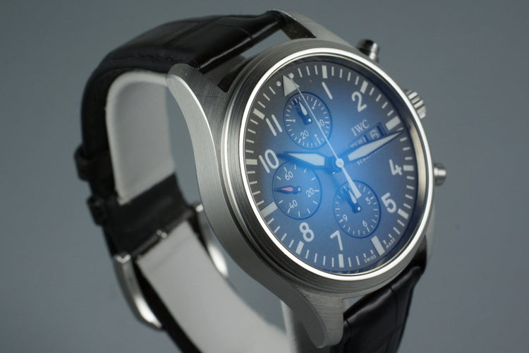 IWC Pilot Chronograph IW3717 with Box and Papers