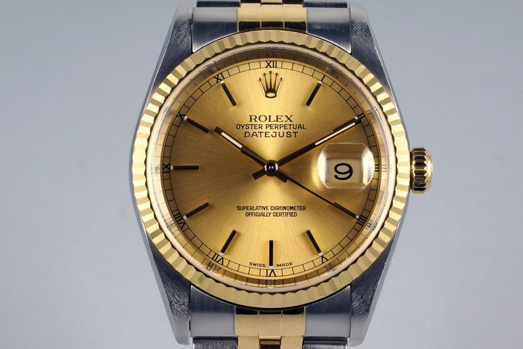 2002 Rolex Two Tone DateJust 16233
