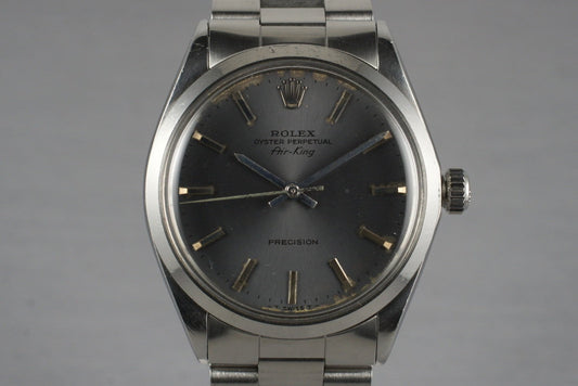 1969 Rolex Air-King 5500 Gray Dial