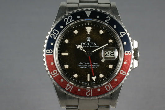 Rolex GMT 16760 with a tropical non date dial