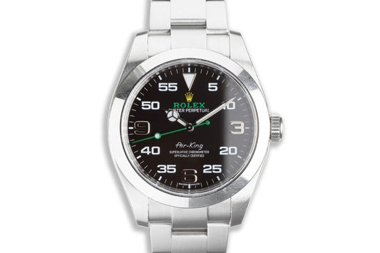 2019 Rolex 40mm Air-King 116900 with Warranty Card