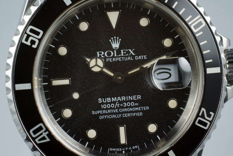 1988 Rolex Submariner 16610