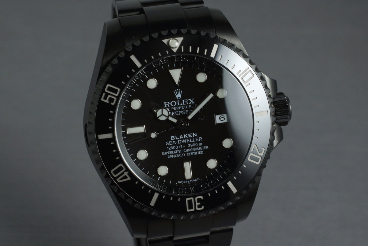 Rolex blaken sea dweller Clearance