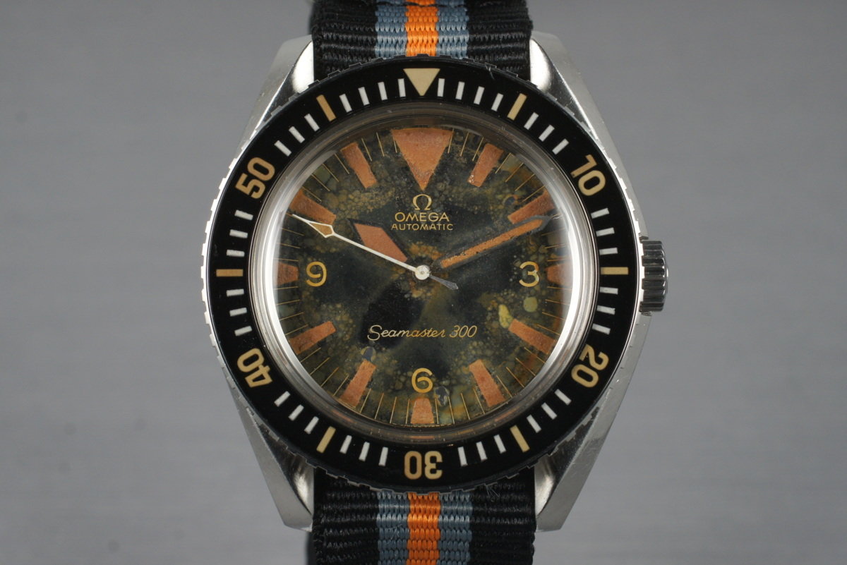 Omega seamaster military online vintage