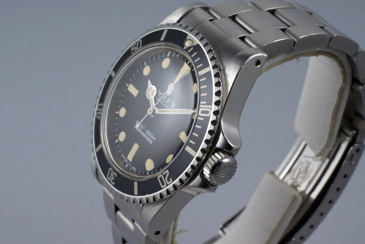 1978 Rolex Submariner 5513 Mark I Maxi Dial