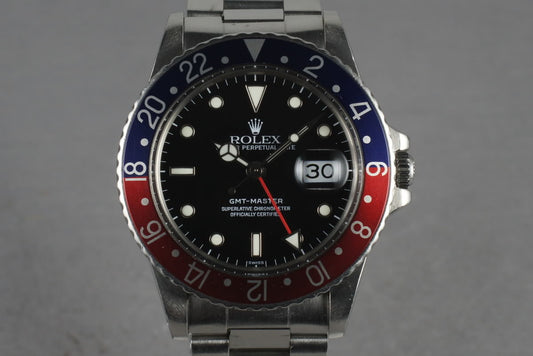 1984 Rolex GMT 16750 with Rolex Service Papers