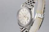 1991 Rolex DateJust 16220 Silver Dial