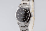 2000 Rolex Explorer 114270 with Box and Papers