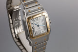 2009 Cartier Two-Tone Santos Galbee W20099C4 with Box and Papers