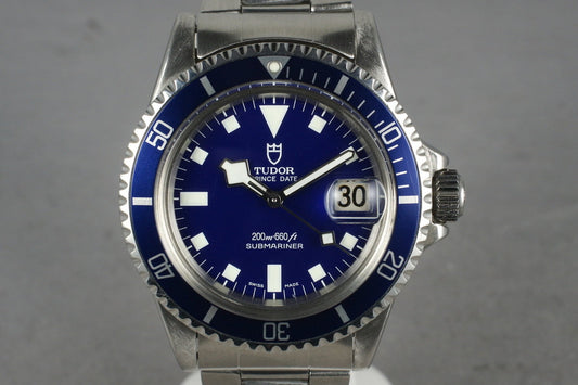 1975 Tudor Submariner 9411/0 Snowflake