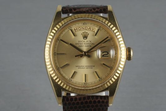 1969 Rolex  Day Date 1803 None Luminous dial and hands