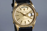 1985 Rolex YG Day Date 18038