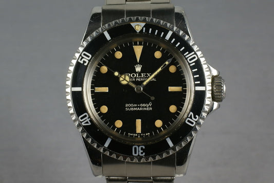 Rolex Submariner 5513 GILT Dial