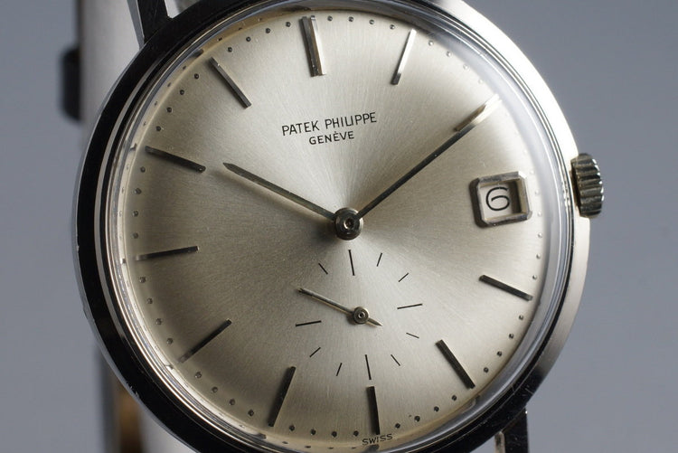 1967 WG Patek Philippe Calatrava 3445 with Archive Papers