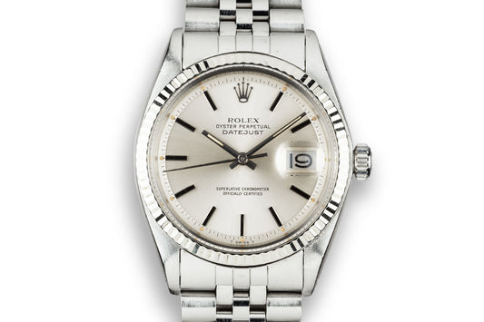 1975 Rolex DateJust 1601 Silver Dial