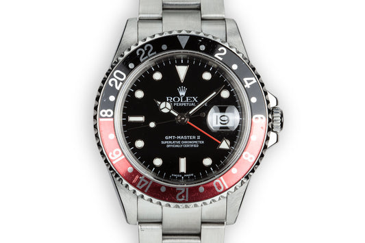 2003 Rolex GMT-Master II 16710 "Coke" with Box and Papers