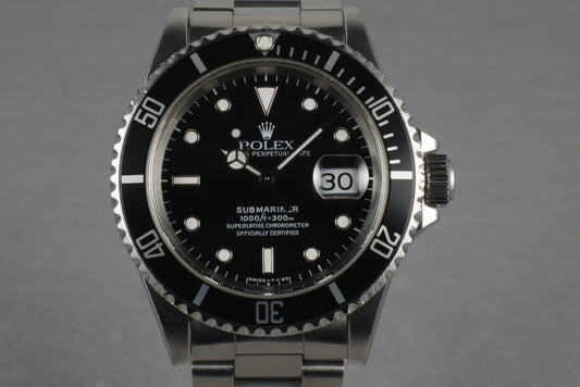 1995 Rolex Submariner 16610