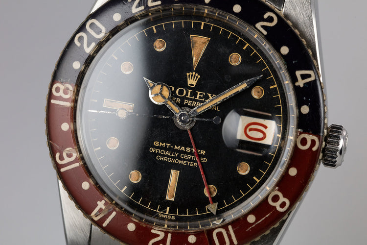 1958 Rolex GMT-Master 6542 Gilt Dial