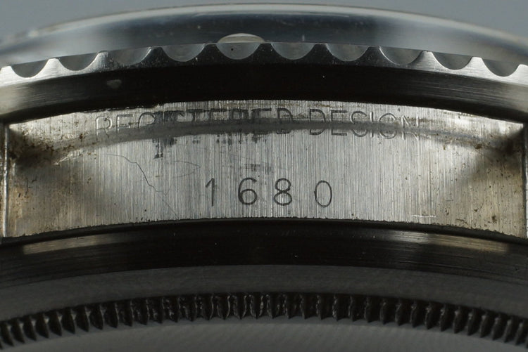 1973 Rolex Submariner 1680 with Japanese Rolex Service Papers