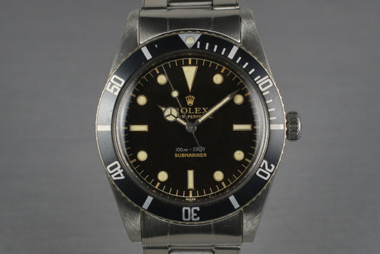 1958 Rolex Submariner 5508