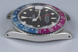 1968 Rolex GMT 1675 Brown Mark I Dial with Fuchsia Insert