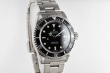 2002 Rolex 14060M with Box and Papers