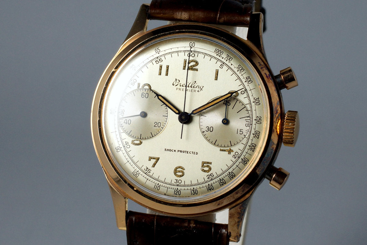 Late 1940's Breitling RG 2-Register Chronograph 777