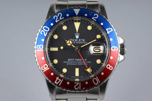 1979 Rolex GMT 16750 Matte Dial