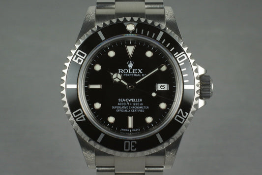 2006 Rolex Sea Dweller 16600