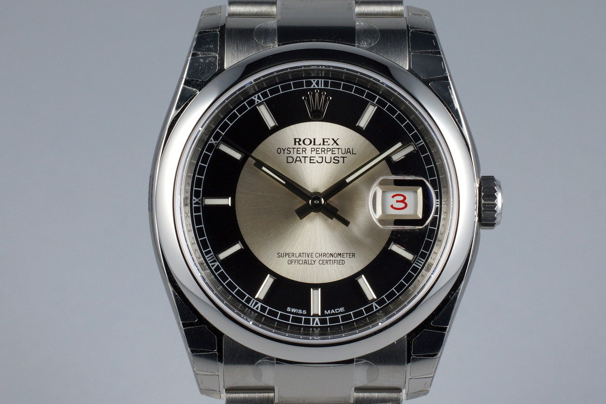 HQ Milton - 2015 Rolex Datejust 116200 Tuxedo Dial MINT, Inventory