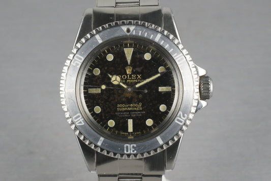 Rolex Submariner  5512 Gilt Dial 4 line Tropical