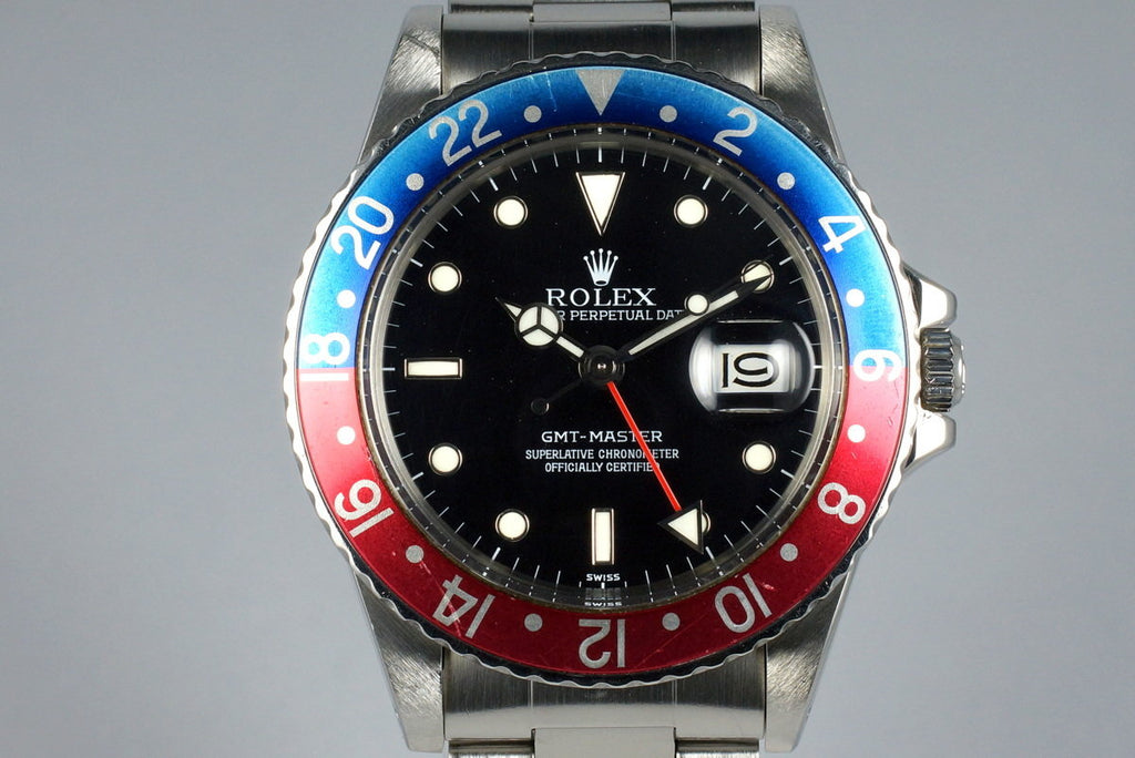 HQ Milton - 1981 Rolex GMT 16750 with Service Dial, Inventory #6490, For  Sale