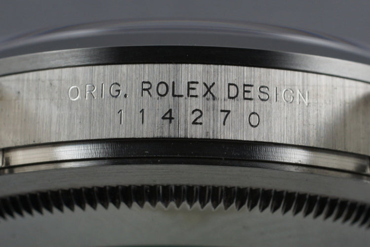 2001 Rolex Explorer 114270