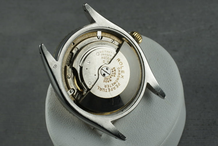 1954 Rolex Turn-O-Graph 18K/SS 6202 with White Waffle Dial