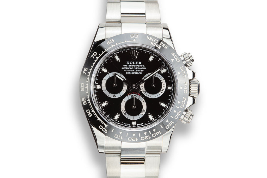 2017 Rolex Daytona 116500LN Black Dial with Box and Papers