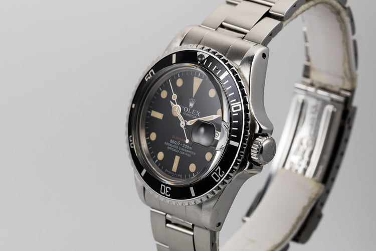 1971 Rolex Red Submariner 1680 with MK V Dial