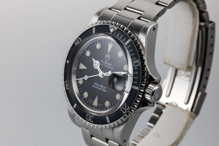 1995 Tudor Submariner 79090 with Faded Bezel insert and Box and Papers
