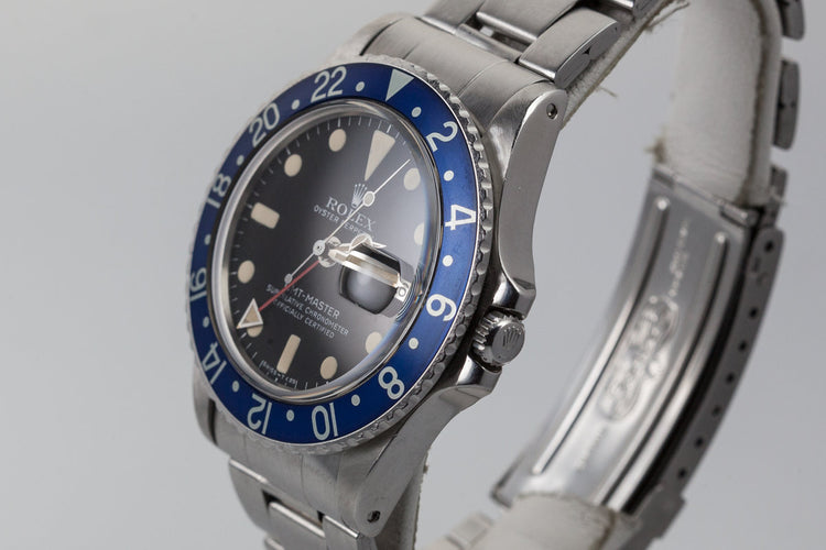 1978 Rolex GMT 1675 Blueberry