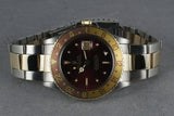 Rolex GMT Two Tone 16753 with root beer nipple dial