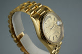 1989 Rolex YG Day-Date 18238 with Box and Papers