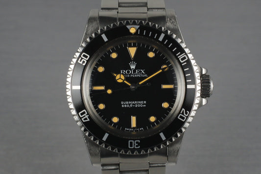 1986 Rolex Submariner 5513